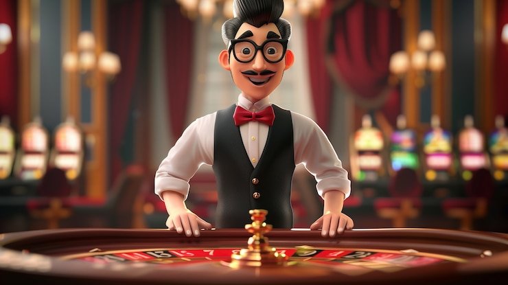 gundala4d mobile app showing slot game carousel and account menu